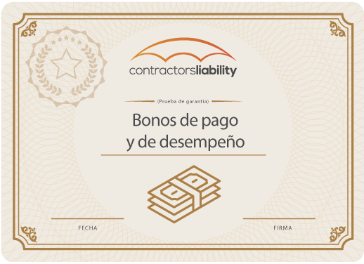Bonos de pago y desempeño de contractor liability