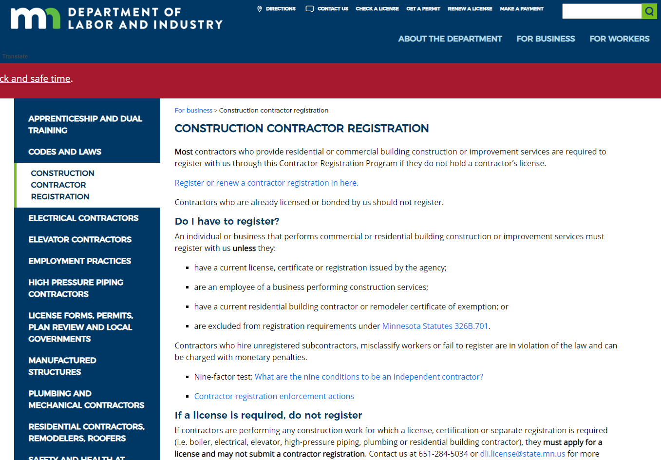 contractor license north carolina