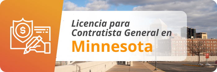 licencia contratista general minnesota
