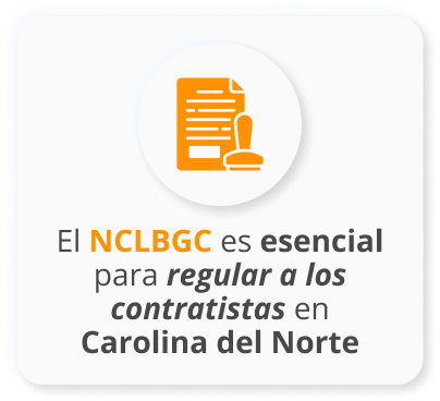 licencia contratistas carolina norte