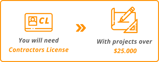 You will need Contractors License With projects over 25000